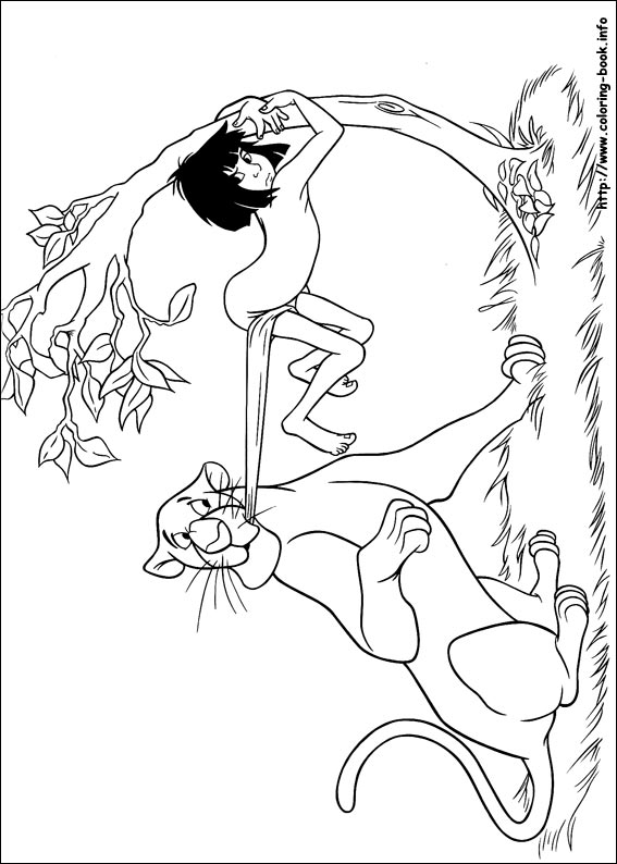 Jungle Book coloring picture